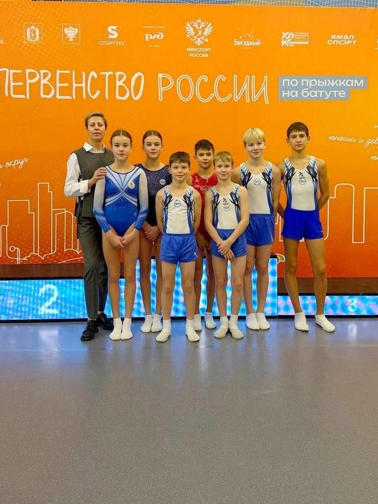 Ивановские гимнасты завоевали бронзу на первенстве России по прыжкам на батуте