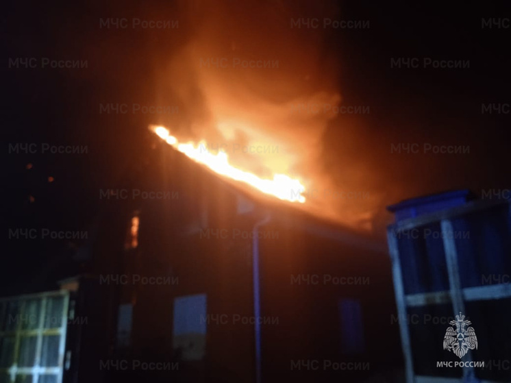 Восемь пожарных тушили жилой дом в боровской деревне