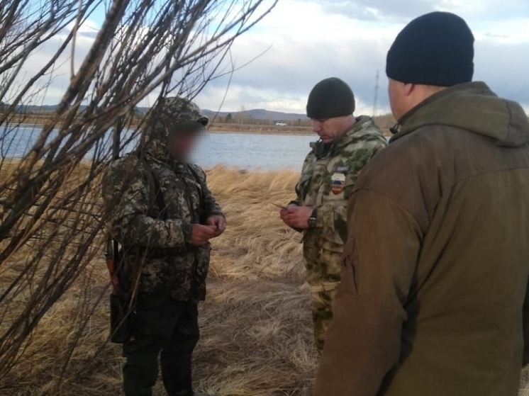 Четыре ружья изъяли во время рейда в заказнике Забайкалья