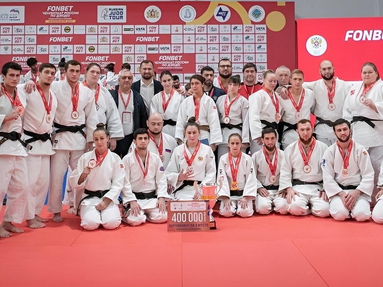 Кубанские дзюдоисты завоевали 8 медалей на чемпионате России