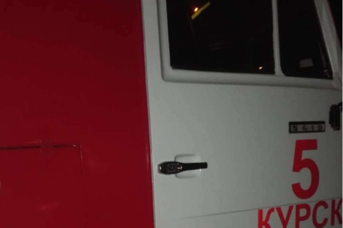 В Курской области за сутки потушили пять пожаров