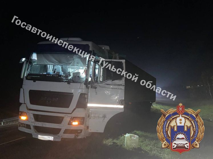 Под Тулой тройное ДТП с фурами и ВАЗом обернулось госпитализацией