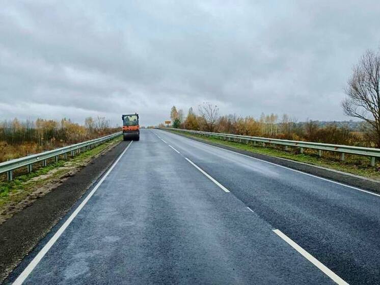 В Белёвском районе продолжаются работы по ремонту автодорог