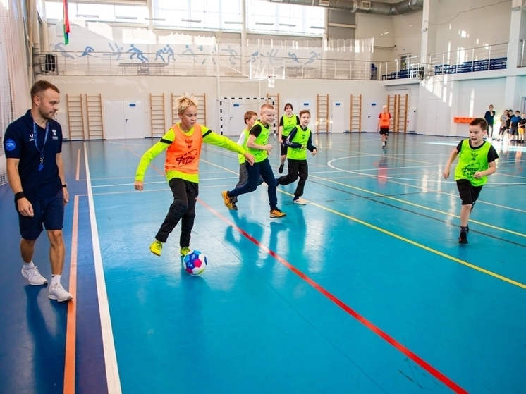 «Футбол в школе» дошел до школ Сортавала
