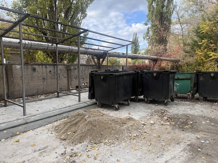 В ДНР установят 2,7 тыс. новых контейнерных площадок для мусора