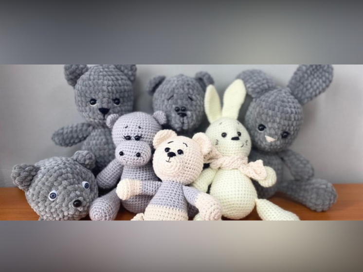 В Карелии женщина, отбывающая наказание, изготовила своими руками мягкие игрушки для детей с ограниченными возможностями