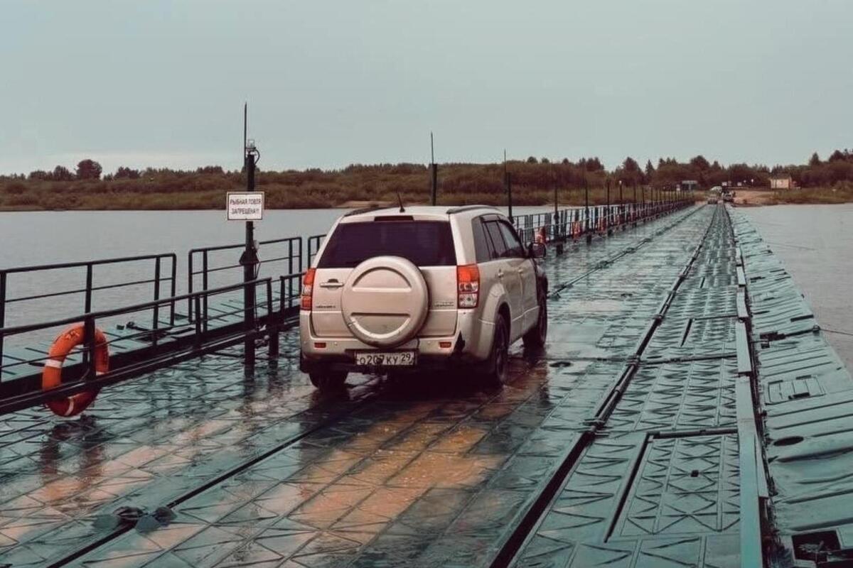 На Пинеге и Мезени закрывают понтонные переправы