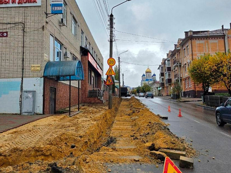 В Липецкой области стартовал демонтаж тротуаров