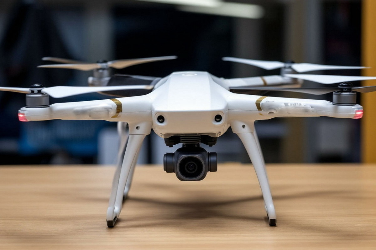 Беспилотник поднялся в небо и неожиданно помог россиянам