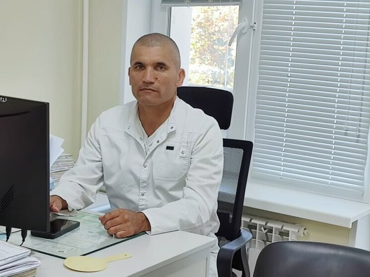 Врач после СВО начал работать в Пожарской ЦРБ по программе «Земский доктор»