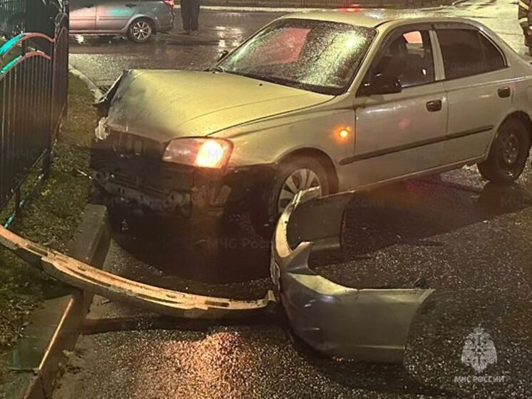 На правом берегу Калуги пострадал человек