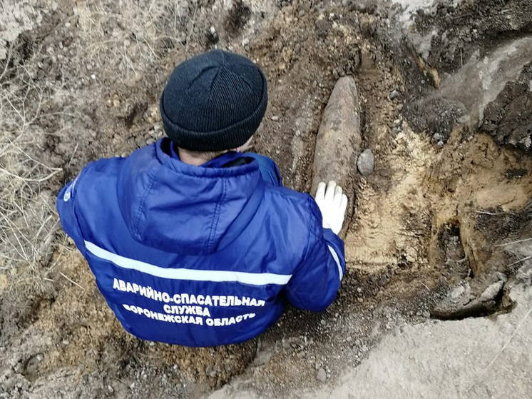 Под Воронежем взорвали снаряды и мины времен ВОВ