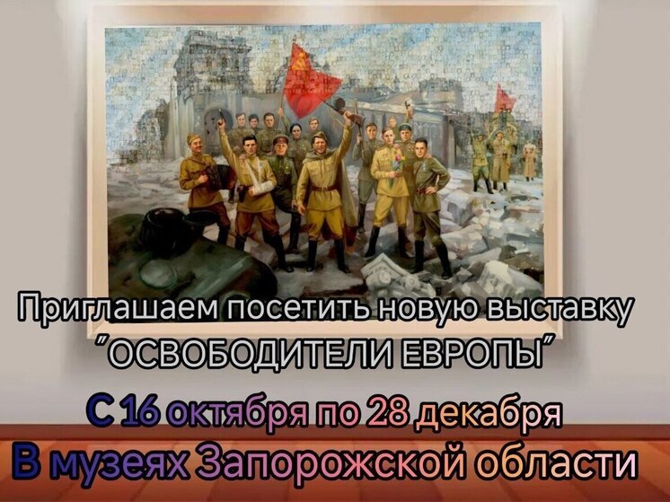 В Запорожье стартует проект «Освободители Европы»