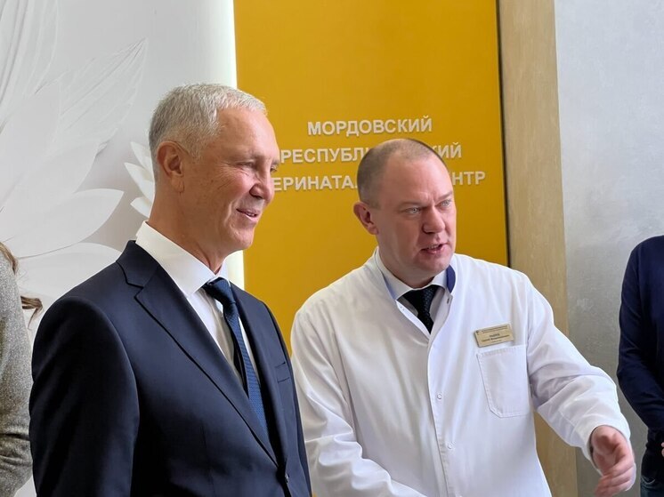 Сальдо посетил Мордовский республиканский перинатальный центр