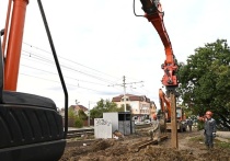 В рамках инвестиционной программы «Краснодар Водоканала» в кубанской столице модернизируют коллектор на улице Садовой