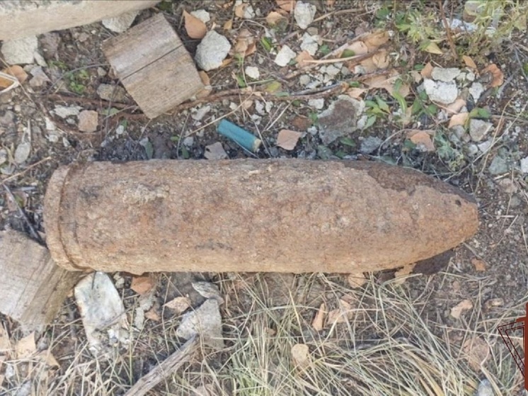 В Нижнем Тагиле нашли и обследовали германский снаряд времен войны