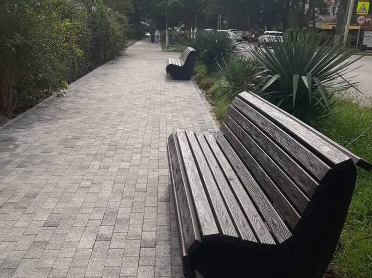 В Сочи продолжается благоустройство сельских территорий