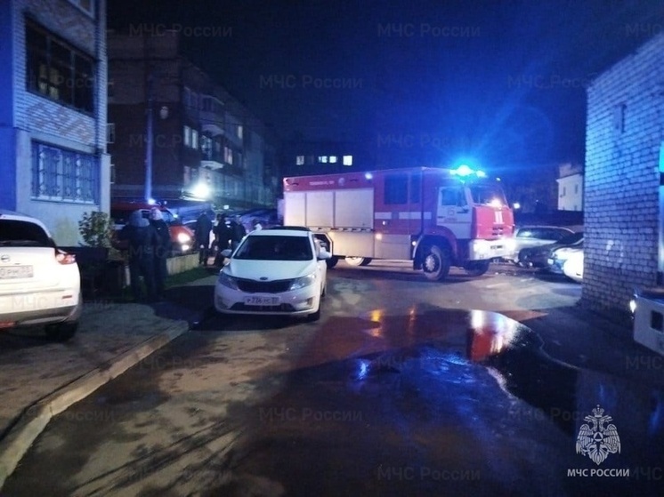 В Муроме загорелась квартира в высотном доме