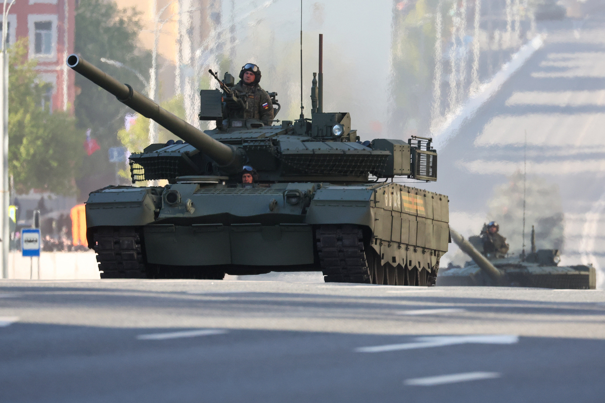 Экипаж российского танка совершил 15-часовой подвиг