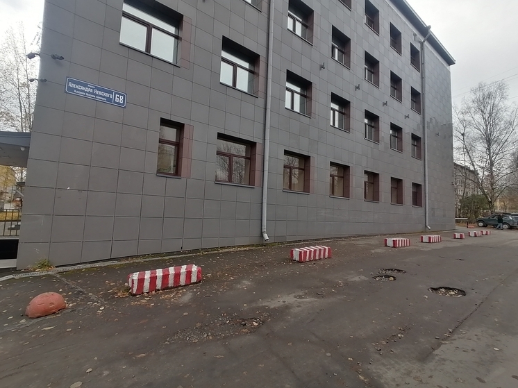 Мэрия Петрозаводска требует демонтировать дорожные ограничители у «Биржи труда»