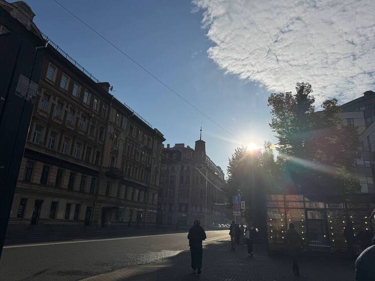 В Петербурге 22 октября солнце прогреет воздух только до +9