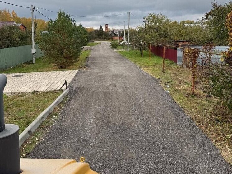 После иска прокуратуры в Донском отремонтировали дорогу на улице Лесной
