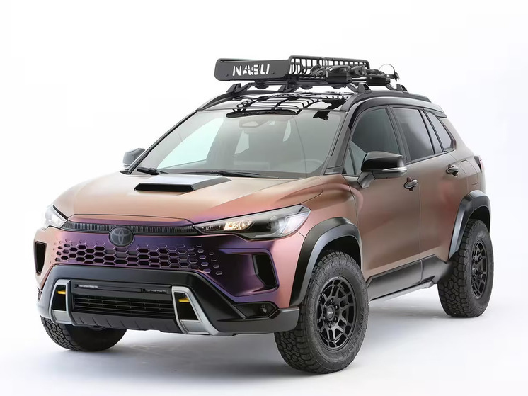 Грозит успех: Новый внедорожный концепт Toyota Corolla Cross Nasu сняли на фото
