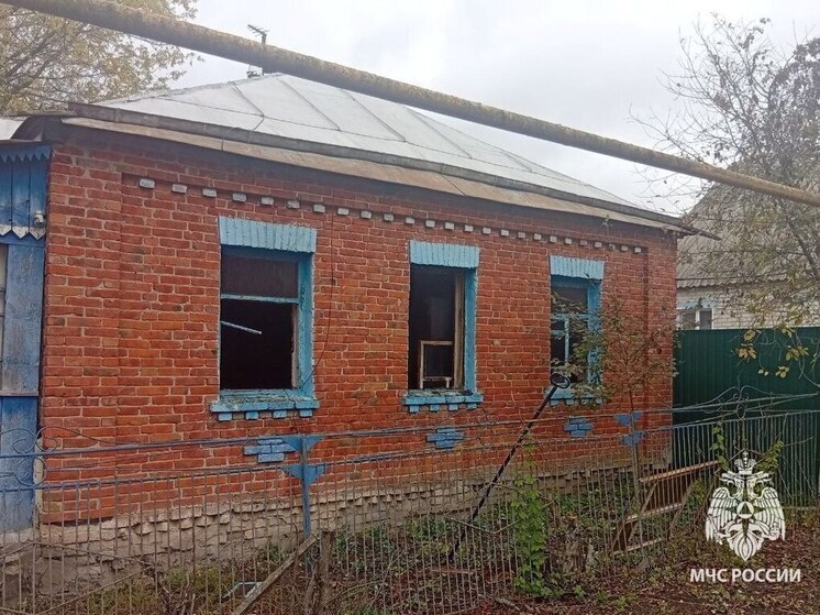 В Красногвардейском районе в сгоревшем доме нашли погибшего мужчину