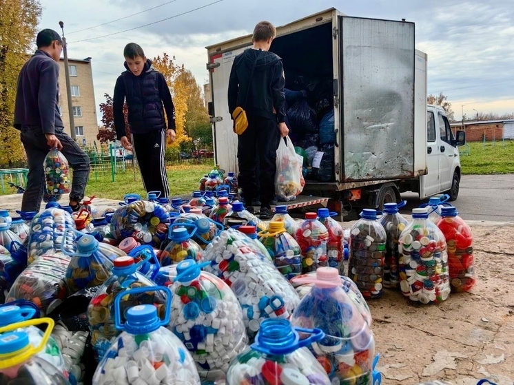 Региональный оператор ООО «МСК-НТ» организовал вывоз 960 кг пластика в рамках благотворительной акции «Крышка-крутышка»