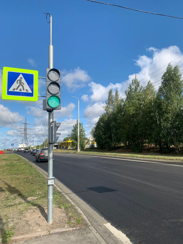 Новые светофоры появятся на федеральных дорогах в Карелии и Мурманской области