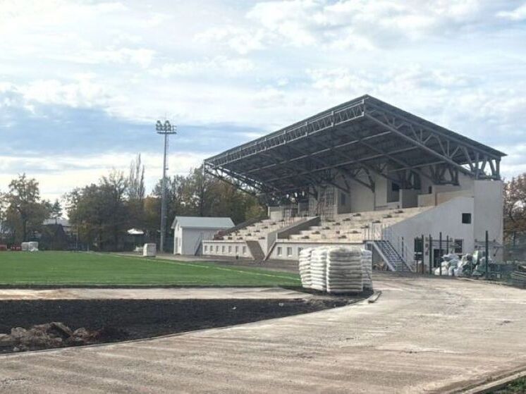 В Башкирии завершают строительство открытого стадиона в Толбазах