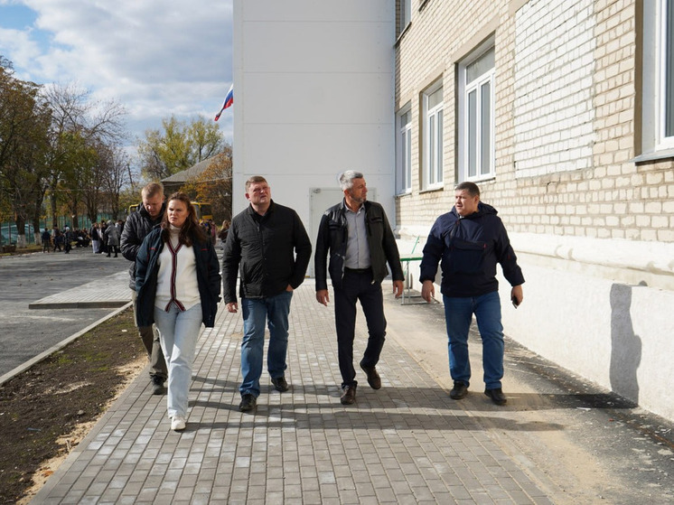 Красноярские строители завершили ремонт школы и детского сада в ЛНР