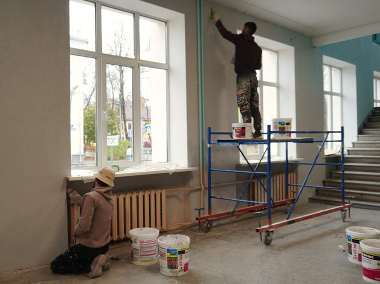 В Великом Новгороде начали ремонт Центра культуры и искусства «Диалог»