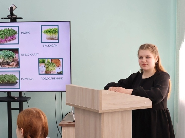 Ученица Карачинской школы создала свой агропроект