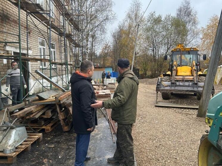 Капитальный ремонт детского сада «Березка» в Судиславле на финишной прямой