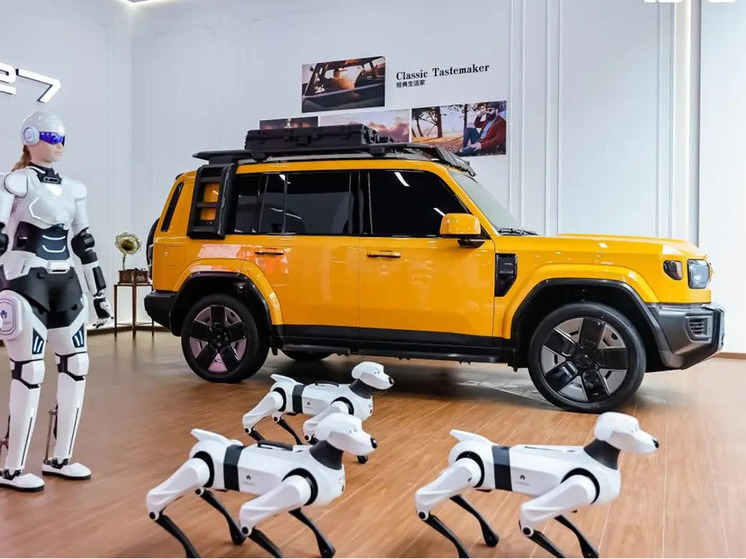 Новые кроссоверы iCAUR V27 идут на авторынок РФ: авто сняли на официальные фото