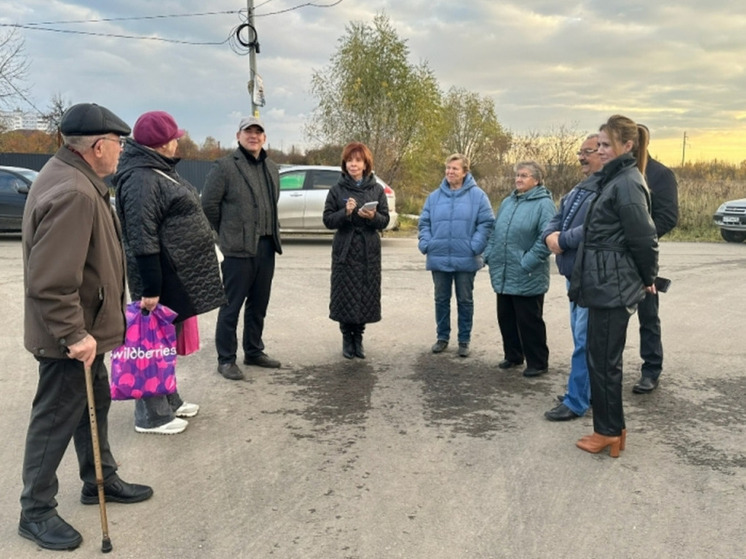 Галина Трушина оценила качество ремонта дороги на улице Новостройка