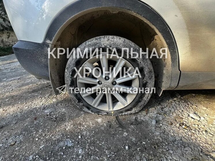 Житель Дагестана проколол все четыре колеса чужой иномарки