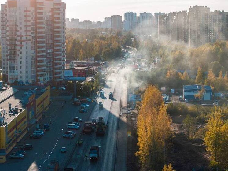 Дорожники закончат ремонт дороги Санкт-Петербург – Матокса до 30 ноября