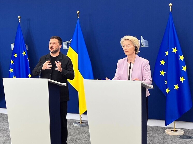 Украинские власти обратились к Европейскому союзу с требованием предоставить им неограниченный контроль над средствами, полученными от замороженных российских активов