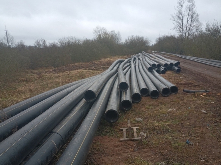 Под Великим Новгородом закольцевали газопровод
