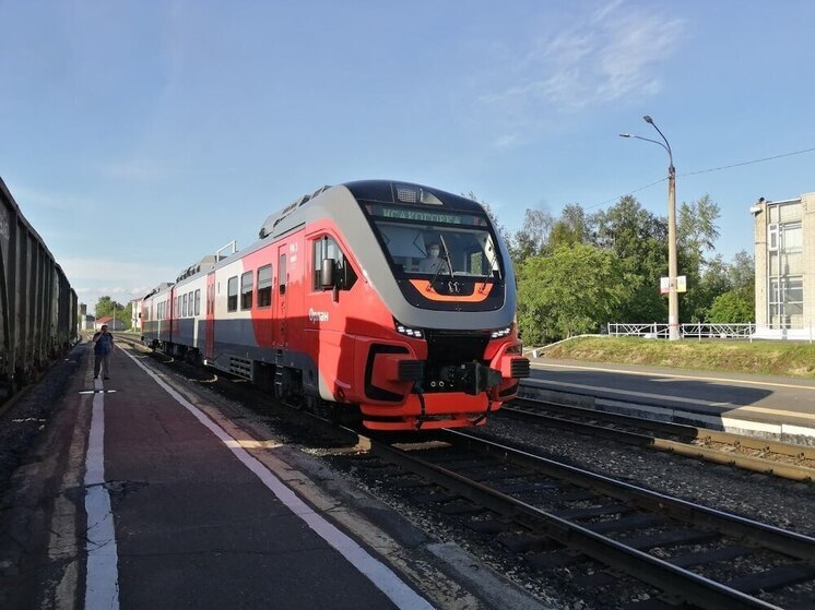 У пригородного поезда Онега – Архангельск появится новая остановка