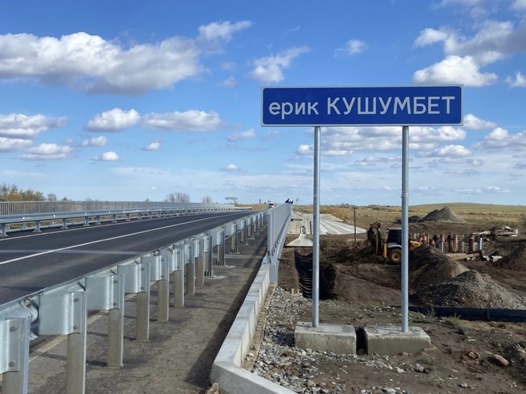 Мост через ерик Кушумбет в Астраханской области сдадут раньше срока