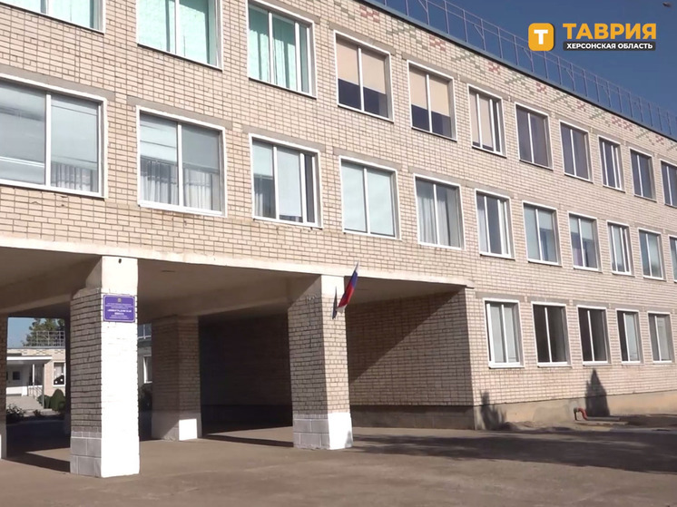 В Виноградовской школе Херсонской области ремонтируют газовую котельную