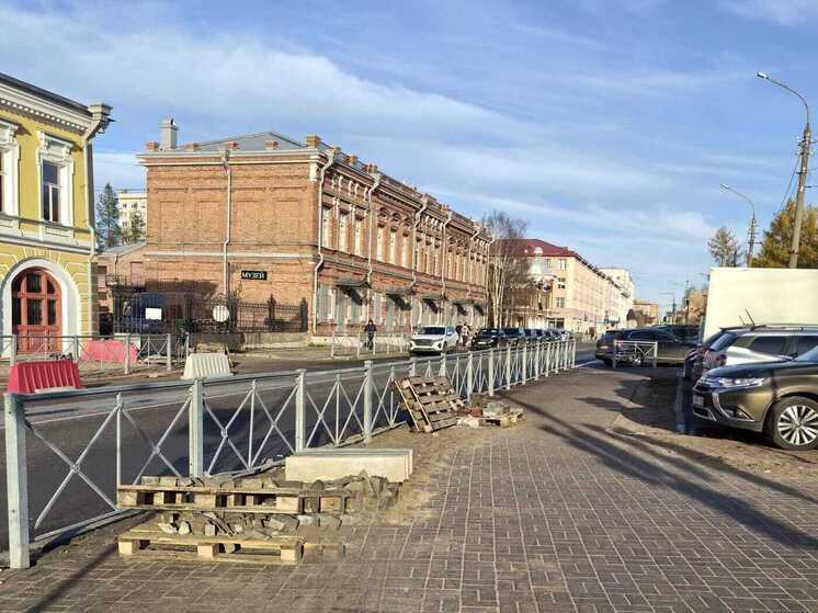 В Архангельске завершается благоустройство у набережной Северной Двины