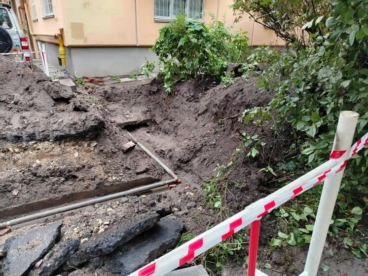 Затопленный дом на Красной улице остался без отопления