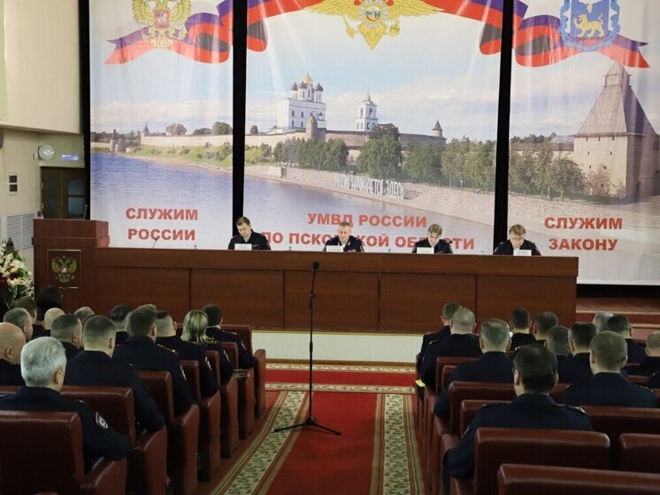 УМВД России по Псковской области подвело итоги работы за девять месяцев