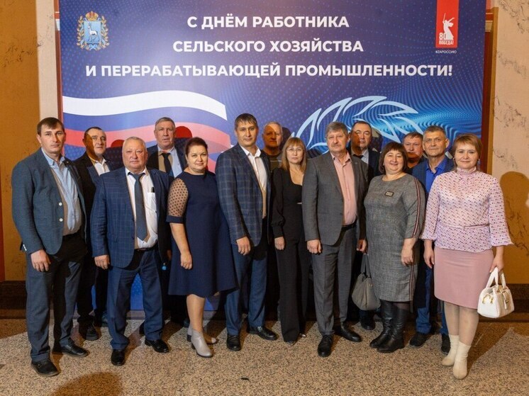 В Самарской области отметили достижения сельхозработников