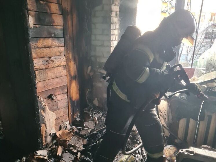 В Барнауле пожилая пара попала в больницу с ожогами и отравлением после пожара