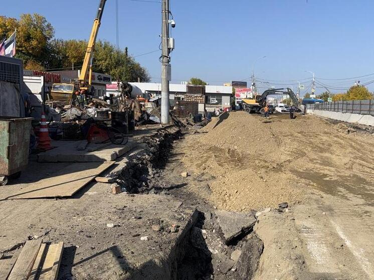 В Краснодаре завершается перенос газопровода на Дзержинского